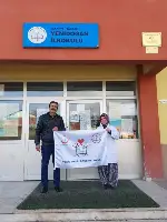 YENİDOĞAN İLKOKLU VE ORTAOKULU'NA BEYAZ BAYRAK