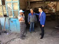 Kaymakam Cihat Koç Sanayi Çarşısı Esnafını Ziyaret Etti