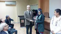 1.TEOG SINAVINDA DERECEYE GİREN ÖĞRENCİLERE ÖDÜL VERİLDİ