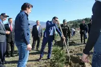 Hacıyakup’da Fidan Diktiler