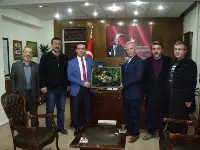 Taraklı YKD Kaymakam Cihat Koç’u Ziyaret Etti.