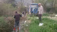 Ve Değirmen Suyu Deresi Temizleniyor