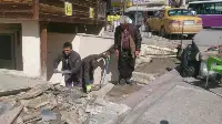 Umumi Tuvalete Bakım Yapılıyor