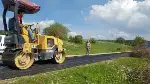 Karagöl Yaylası yolunda asfalt yama çalışması