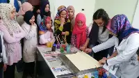 Öğrencilere Ebru Sanatı Tanıtıldı.