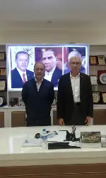 Komşu Başkandan Ziyaret