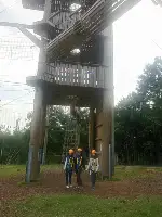 Macera Park'da Eğlendiler