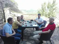 Özkaraman Kahvaltıda Haberciler ile Biraraya Geldi.
