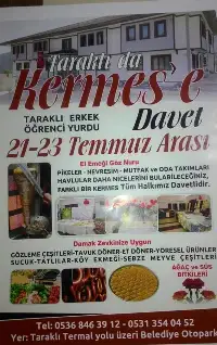 Termal Yolunda Kermes