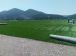 Sentetik Çim Döşeniyor
