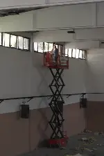 Ve Sporsalonu Onarılıyor