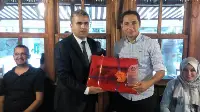 ŞUBE MÜDÜRÜNE VEDA YEMEĞİ