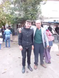 Muhtar Oğlunu Askere Uğurluyor