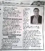 MİSAFİR KALEM / Cevdet GÜNGÖR- YENİGÜN GAZETESİ