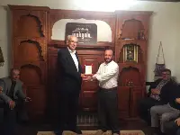 İlçe Müftüsü Faruk Güneş’e Veda Yemeği