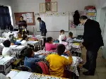 Milli Eğitim Müdürü Serkan Korkmaz 1.Sınıfları Ziyaret Etti