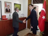 KAYMAKAM DAĞLI TEBRİKLERİ KABUL ETTİ,PROTOKOLLE TANIŞTI