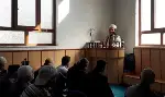 MÜFTÜ GÜNEŞ CEMAATLE HELALLEŞTİ