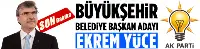 AK Partide Büyükşehir Belediye Başkan Adayı Ekrem Yüce