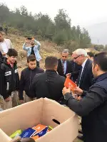 TARAKLI’DA DA FİDANLAR TOPRAKLA BULUŞTURULDU