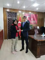 Kaymakam Dağlı'dan Plaket 