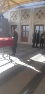 Askeri Törenle Uğurlandı
