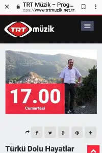 M.Ali Çınar TRT Müzik Ekranlarında