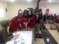 YAZAR BETÜL NURATA ÖĞRENCİLELE BULUŞTU