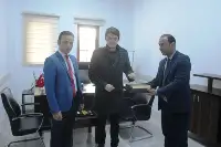 Kaymakam'dan Sağlıkçılara Ziyaret