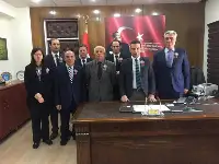 Maliyecilerden Kaymakam Cihat Koç’a Ziyaret