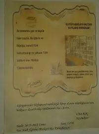 KÜTÜPHANELER HAFTASI KUTLAMA PROGRAMI