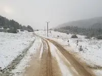 Karagöl Yaylasında Kar