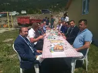 Komşu Kılavuzlar Köyünde Hayır Pilavı