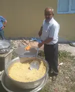 Komşu Kılavuzlar Köyünde Hayır Pilavı
