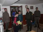 Öğrenciler Taraklı İlçe Jandarma Komutanlığı´na ziyaret etti