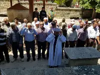 Şehit Filistinliler için Sela Okundu Gıyabi Cenaze Namazı Kılındı