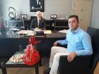 Avdan SATSO ve Ticaret Borsasını Ziyaret Etti