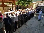 Şehit Filistinliler için Sela Okundu Gıyabi Cenaze Namazı Kılındı