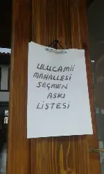 Seçmen listeleri askıda