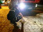 İtfaiyeden Gece Yarısı Yavru Köpek Kurtarma Operasyonu