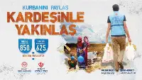 Kurbanını Paylaş-Kardeşinle Yakınlaş