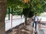 Okul’da Yeşilliği Korumak için Sulama Hattı Döşediler