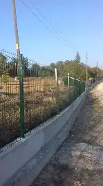 Akçapınar Mezarlığı Çevresi Beton ve Tel Örgü ile çevrildi