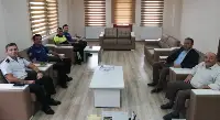 Belediye'ye Emniyet ve Jandarma’dan Ziyaret