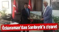 Özkaraman'dan Sakarya Uygulamalı Bilimler Üniversitesi'ne Ziyaret