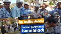 Taraklı’lı Hacılar Döndü