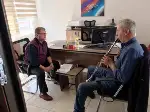 Alifuatpaşa’lı Klarnet Ustası müzisyen Sabri İlter.	