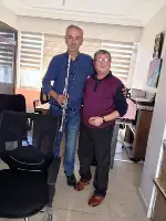 Alifuatpaşa’lı Klarnet Ustası müzisyen Sabri İlter.	