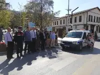 Yayalar için Taraklı’da da Nöbet tutuldu