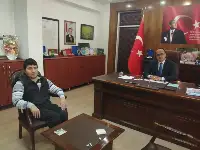 Kaymakam Abdullah Kurt’a Sürpriz Ziyaret